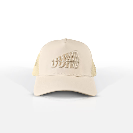 UUNO Logo Hat - Bone and Bone