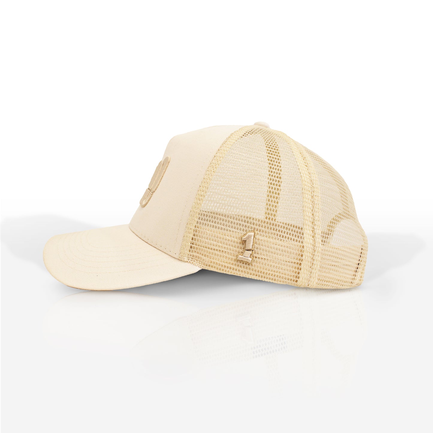 UUNO Logo Hat - Bone and Bone